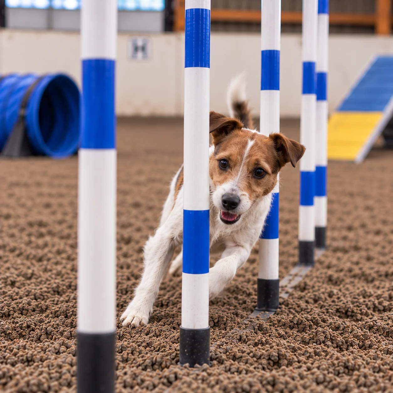 dog agility training