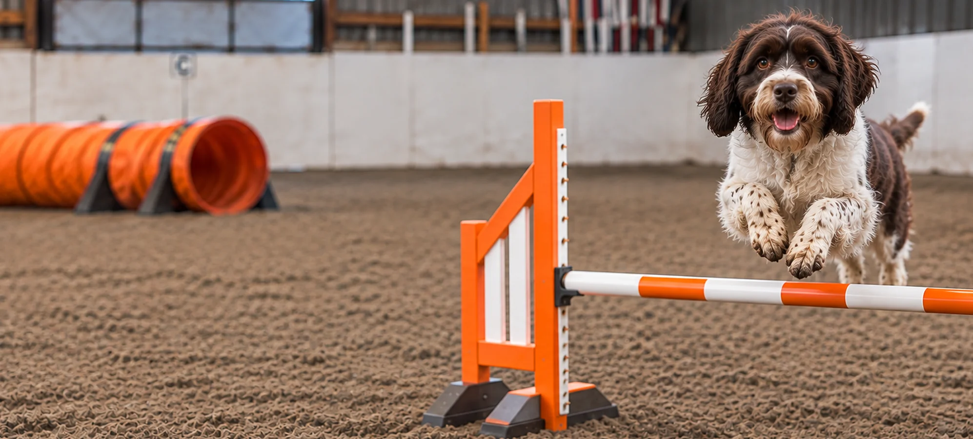dog agility training