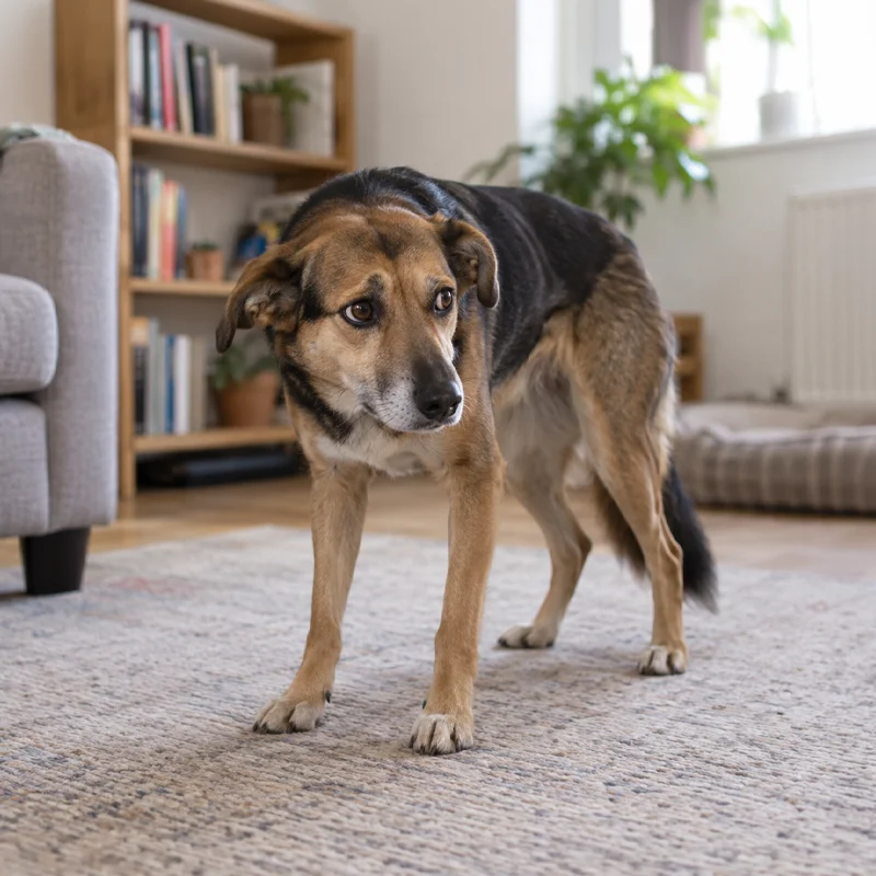 fearful dog behaviour