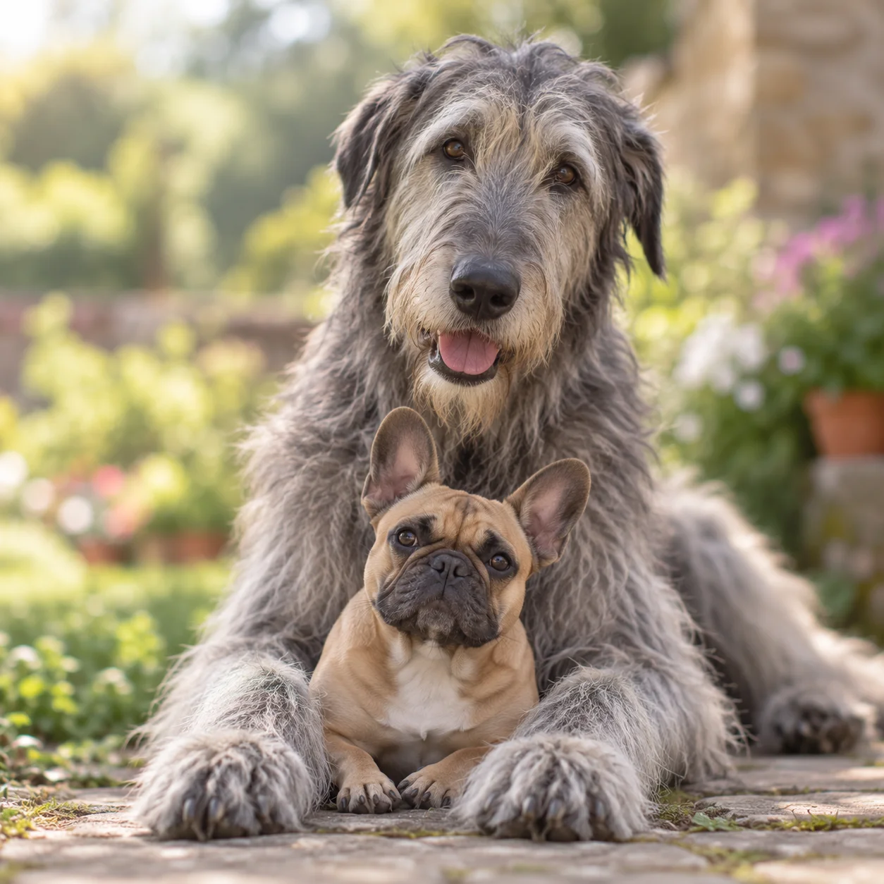 two dogs